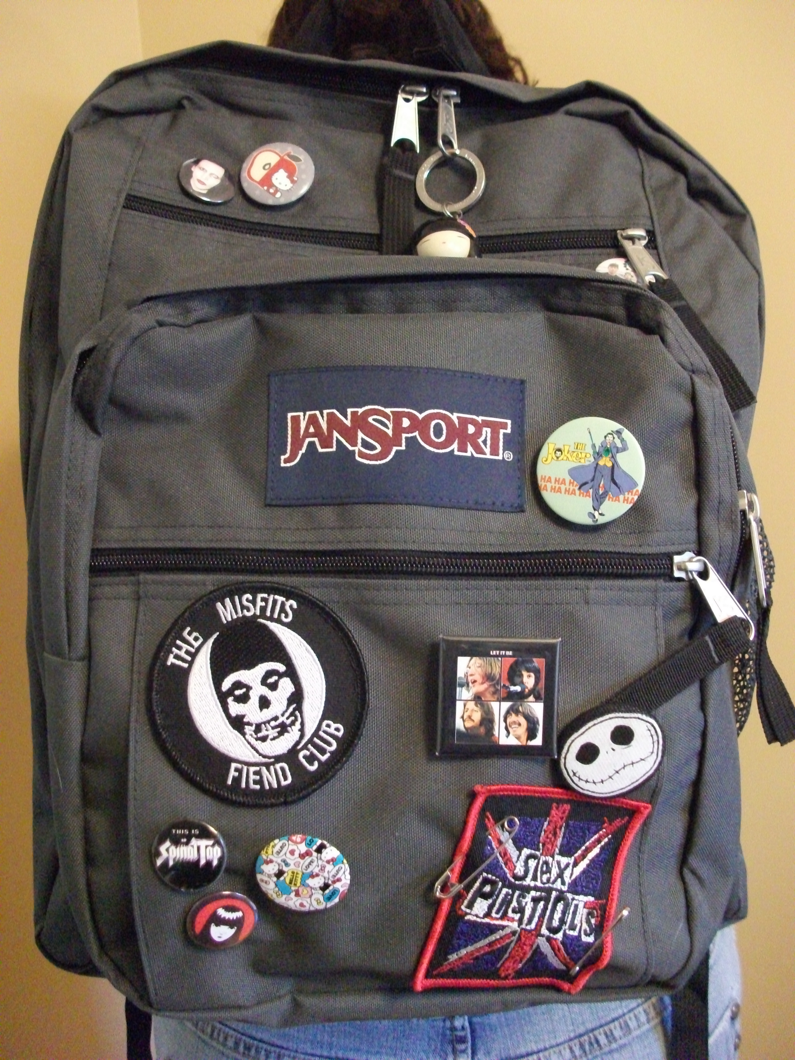 Pin on Backpack insert