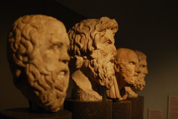 Statues of Greek Philosophers