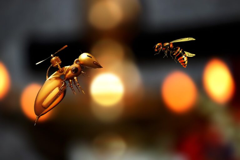 Robotic Bees: The New Buzz
